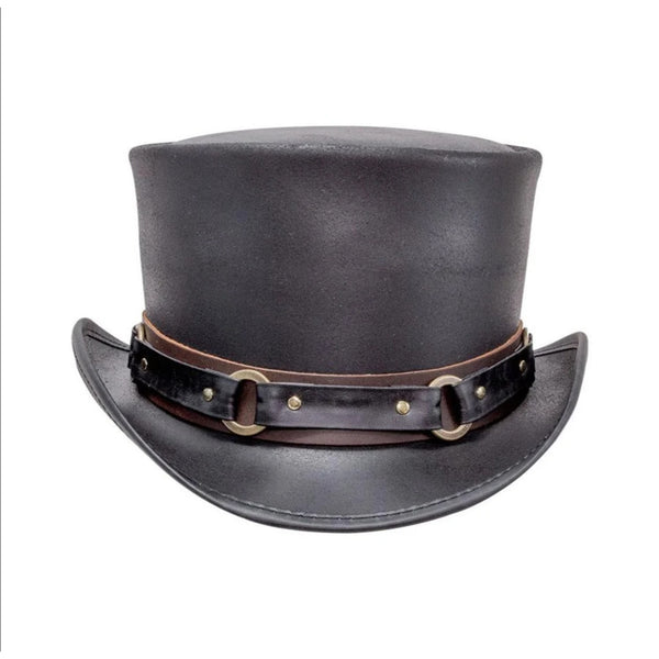 Steampunk Deadman Top Hat with SR2 Hat Band